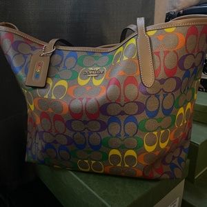 Coach Tote and small wallet